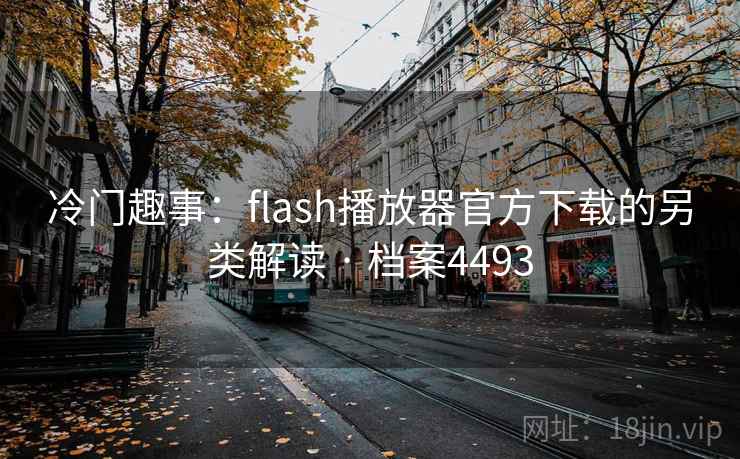 冷门趣事：flash播放器官方下载的另类解读 · 档案4493
