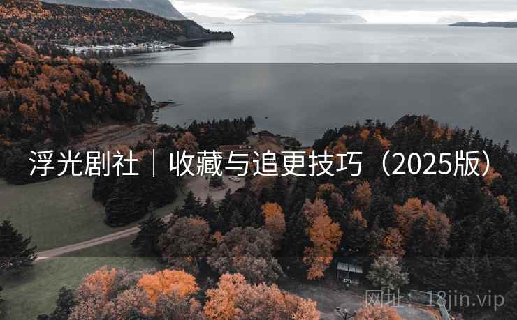 浮光剧社|收藏与追更技巧(2025版) 浮光剧社|收藏与追更技巧(2025版)